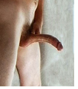 Curved Downward Penis 6